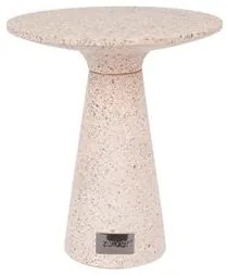 Zuiver Victoria Bijzettafel - Roze - Terrazzo