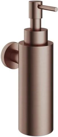 Hotbath Cobber zeepdispenser wandmodel geborsteld koper PVD CBA09BCP