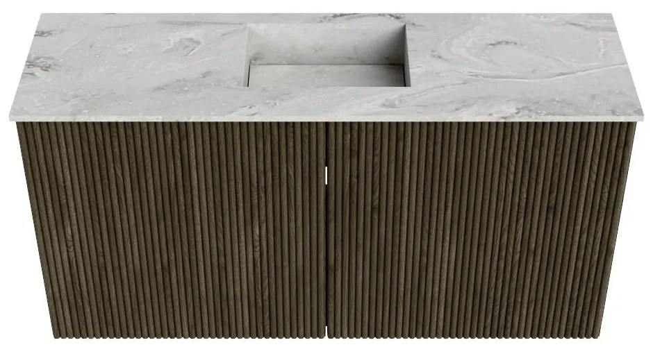 Mondiaz Joya DLux 80cm toiletmeubel shadow met wastafel faye midden zonder kraangat glace