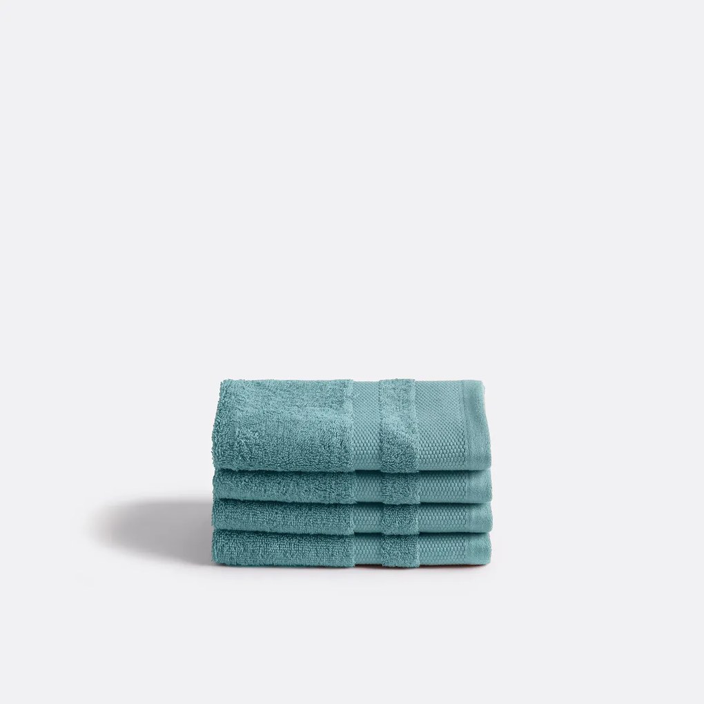 Set van 4 Egyptisch katoenen gastendoekjes 600g/m², Kheops