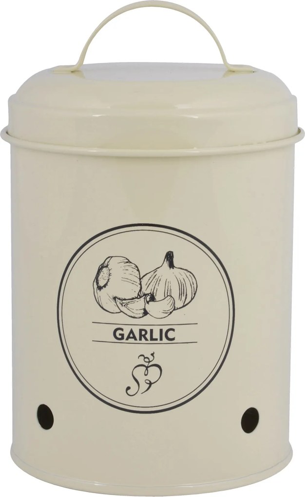 Esschert Design Authentiek voorraadblik knoflook
