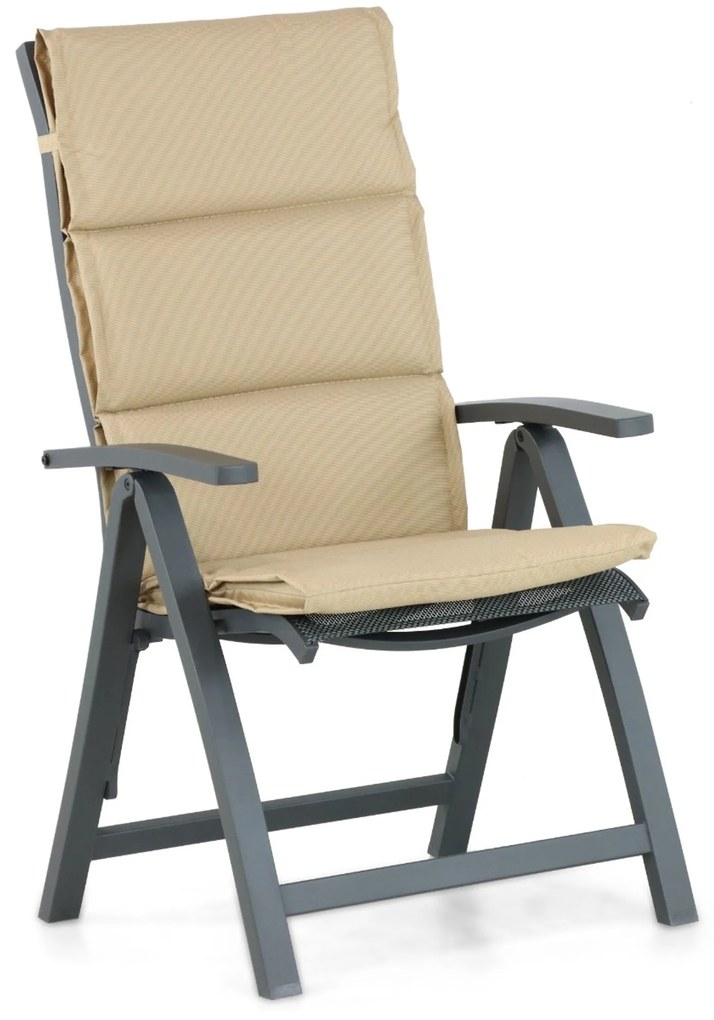 Stoff Hinata Standenkussen Polyester Taupe