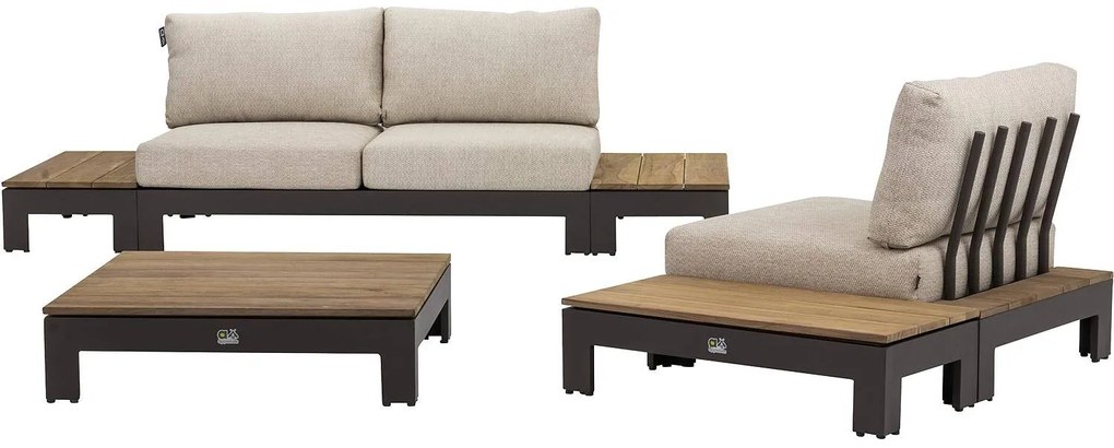 Goossens Lounge Chair Sticks And More, 1 zits zonder arm