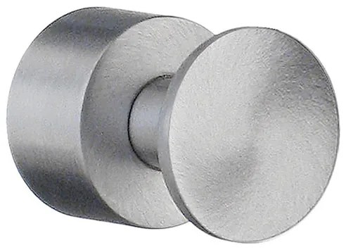 Smedbo House Handdoekhaak - 2x2cm - 2 stuks - geborsteld chroom RS3455