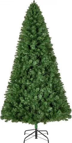 VEVOR Kunstkerstboom, 1,8 m, PVC kerstboom, levensecht, met 1250 takpunten en stevige metalen standaard voor thuis, feest en kantoordecoratie