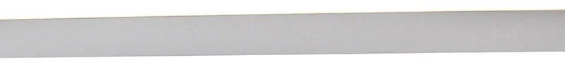 Modern LED-paneel staal 40 cm incl. LED - Liv Modern vierkant Binnenverlichting Lamp