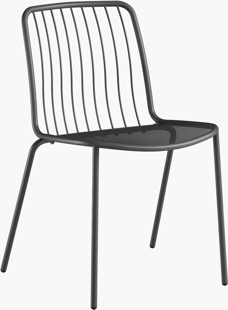 Stapelbare tuinstoelen Alisea, 2 stuks