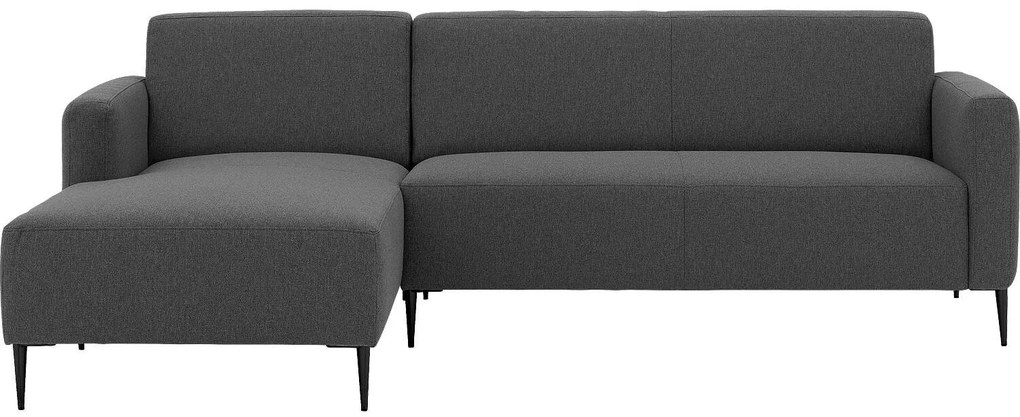 Goossens  Key West grijs, stof, 2,5-zits, modern design