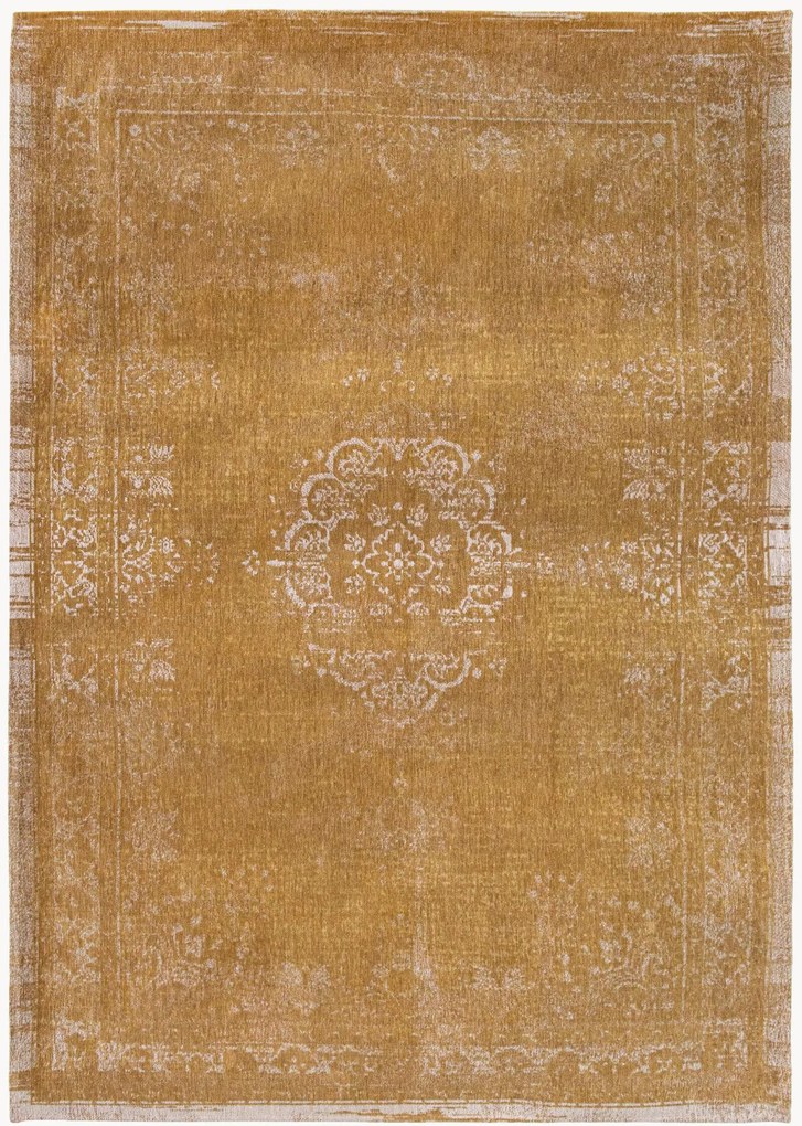 Wasbaar jacquard in- & outdoor vloerkleed Medaillon
