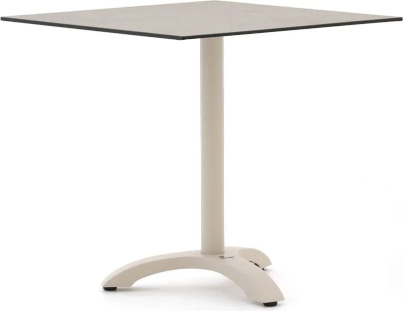 Tuin eettafel Bellagio  | Vierkant  | Tuintafel Kunststof | 70x70cm | 2 personen | Kees Smit Tuinmeubelen