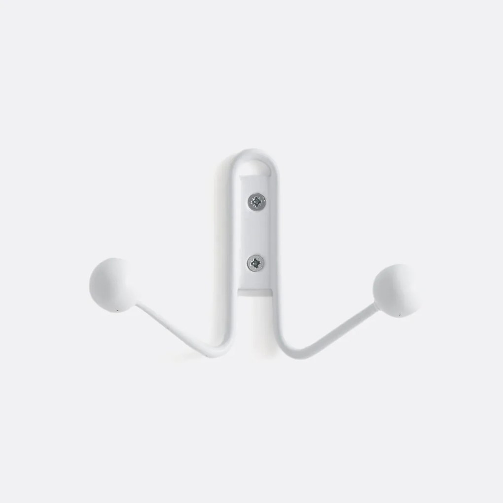 Dubbele kleerhanger in staal, Hiba