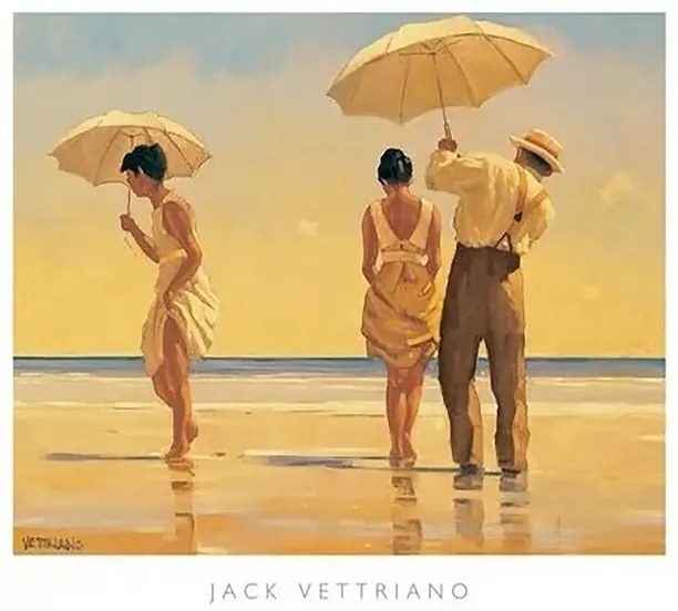 Kunstdruk Jack Vettriano - Mad Dogs