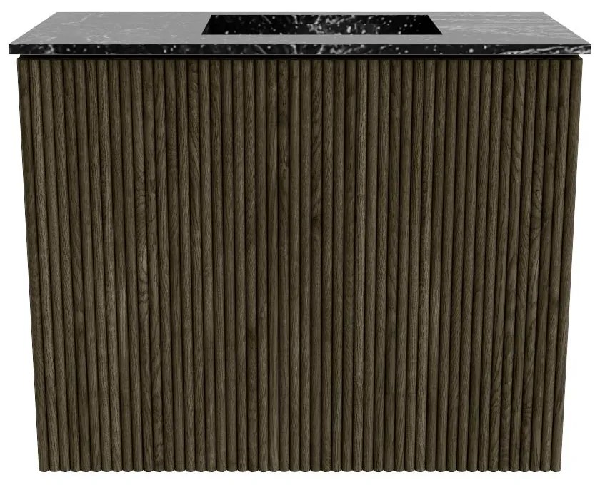 Mondiaz Joya DLux 50cm toiletmeubel shadow met wastafel faye rechts zonder kraangat lava