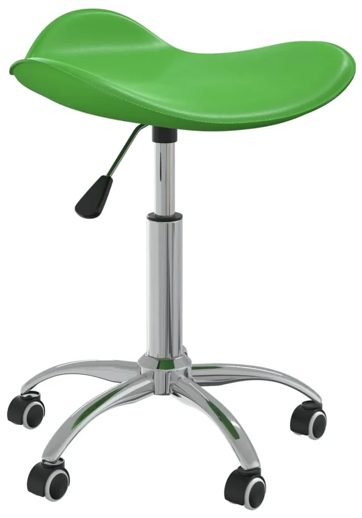 vidaXL Eetkamerstoelen draaibaar 6 st kunstleer groen