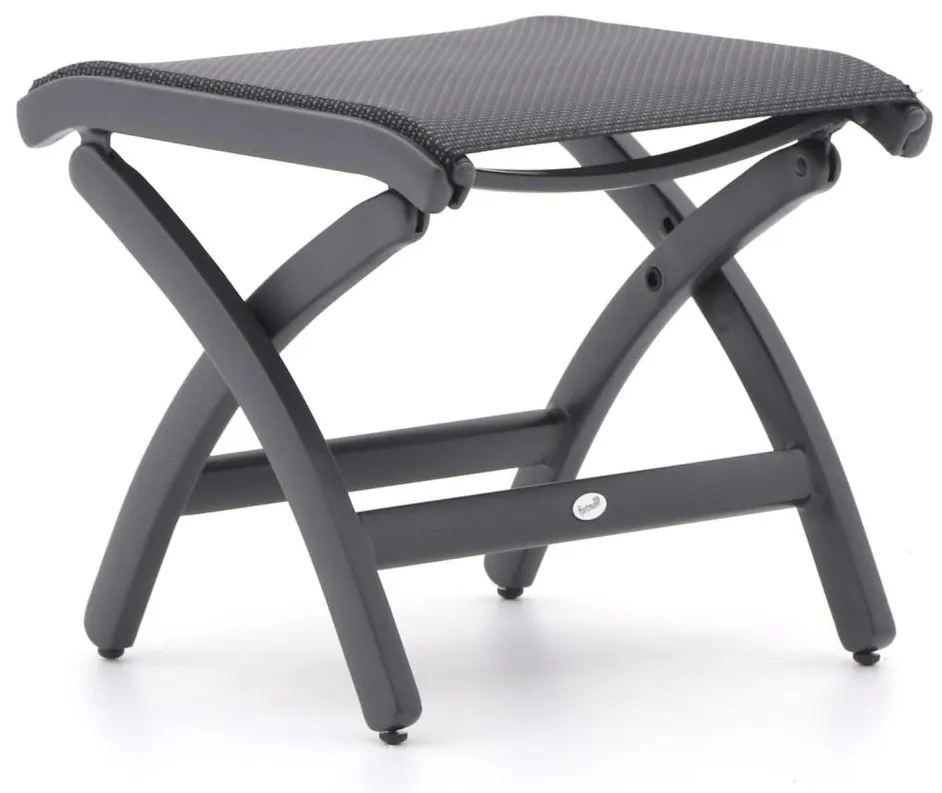 Voetenbank tuin | Hartman  Da Vinci | Aluminium | Grijs/Antraciet | Kees Smit Tuinmeubelen