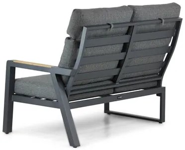 Hoek loungeset 5 personen Aluminium/teak Grijs  Lifestyle Garden Furniture Marseille