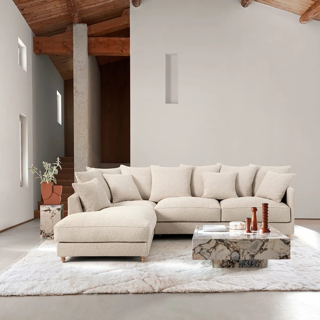 Hoekslaapbank van badstof, Lazare