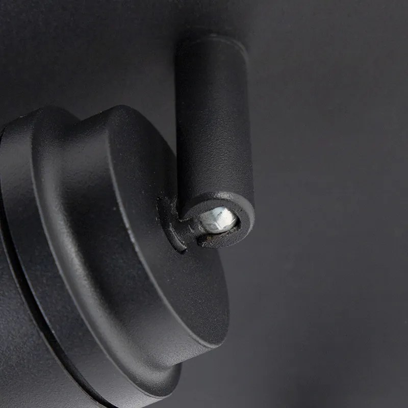 Moderne badkamer spot zwart 2-lichts IP44 - Ducha