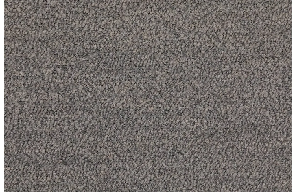 Goossens Eetkamerstoel Hjalmar grijs stof met armleuning, modern design