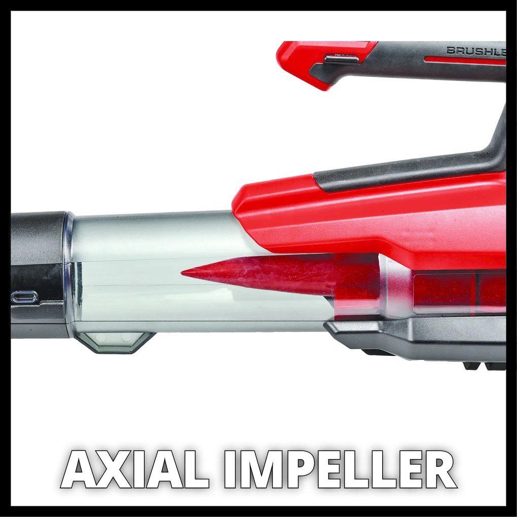 Einhell GP-LB 18/200 Li E-Solo Accu Bladblazer – Brushless – 670 m³/uu