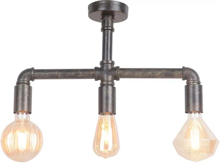 Leonas - LED plafondlamp in industriële stijl