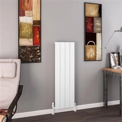 Eastbrook Charlton radiator 35x120cm aluminium 775W wit mat