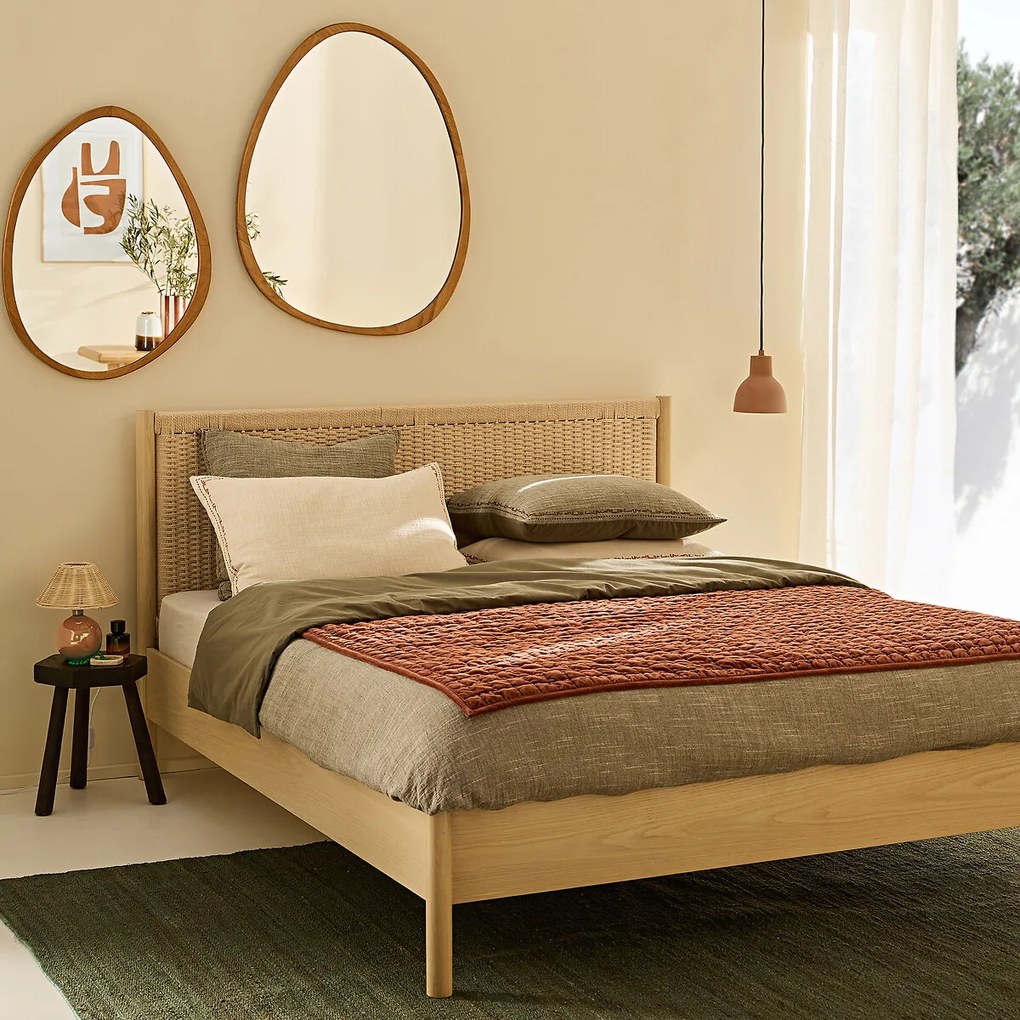 Organisch gevormde spiegel 58 x 74 cm Astia