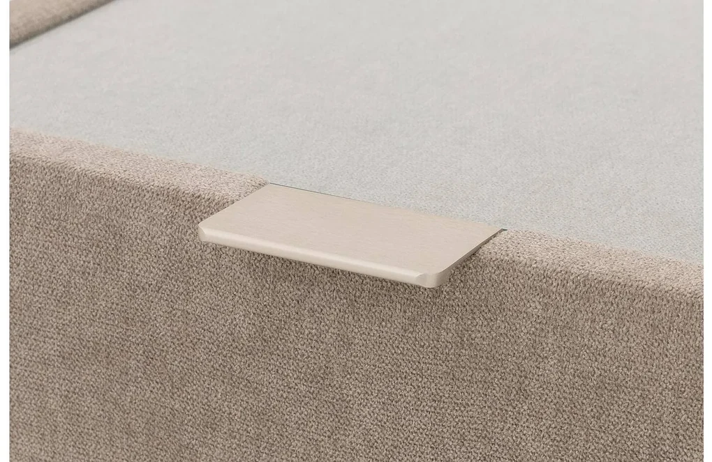 Goossens Nachtkastje Briljant Luxe, 1 deur rechts, 1 lade, met inleg glasblad