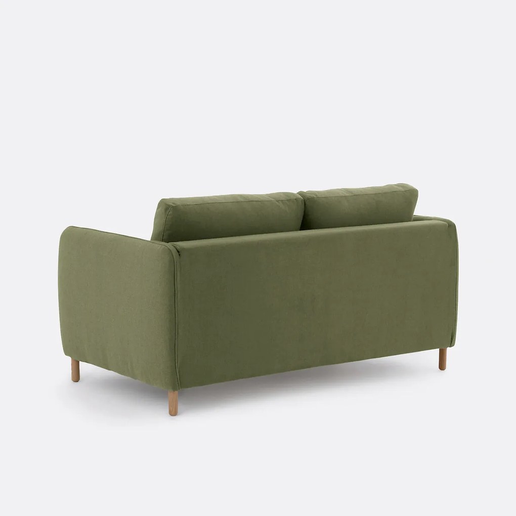 Polyester bank, 2, 3 of 4 zits, Loméo