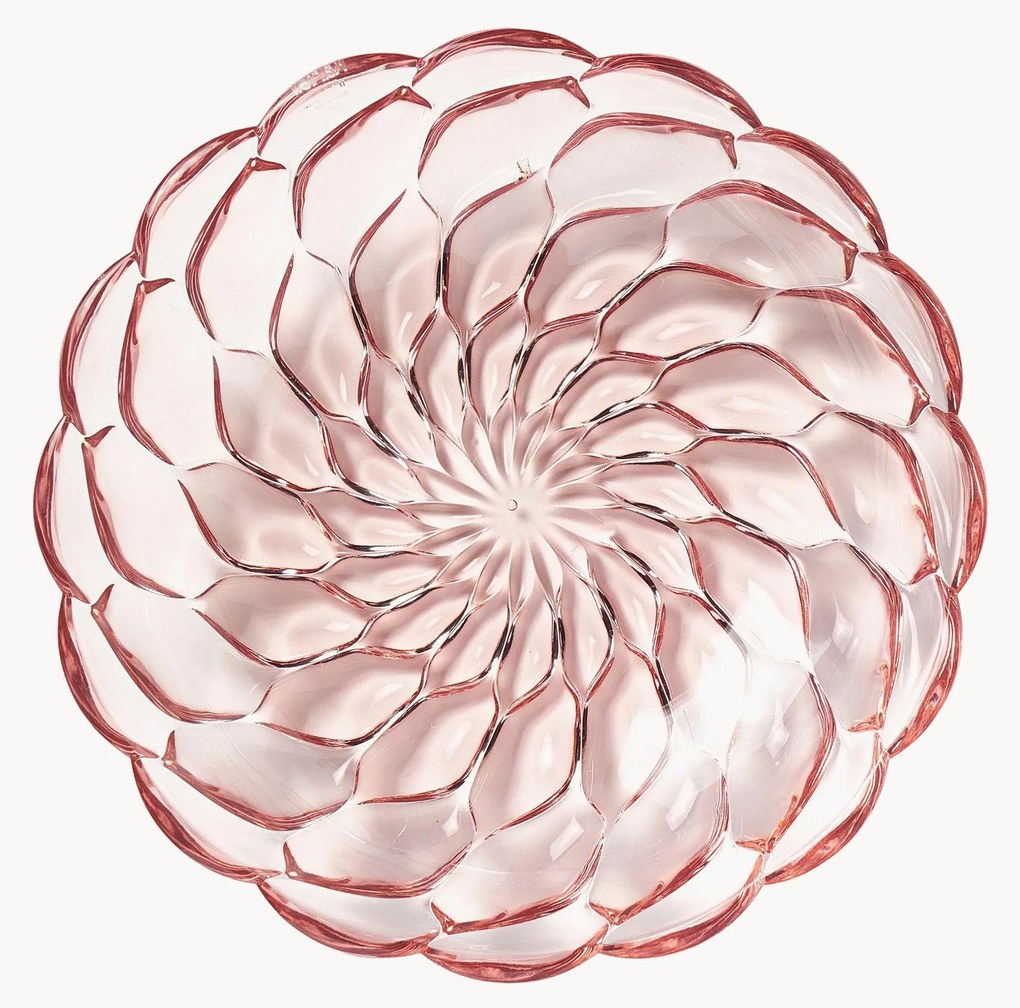 Soepborden Jellies met structuurpatroon, 4 stuks