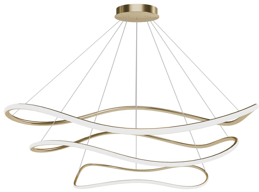Lampa wisząca LHJ018-CP3 GOLD