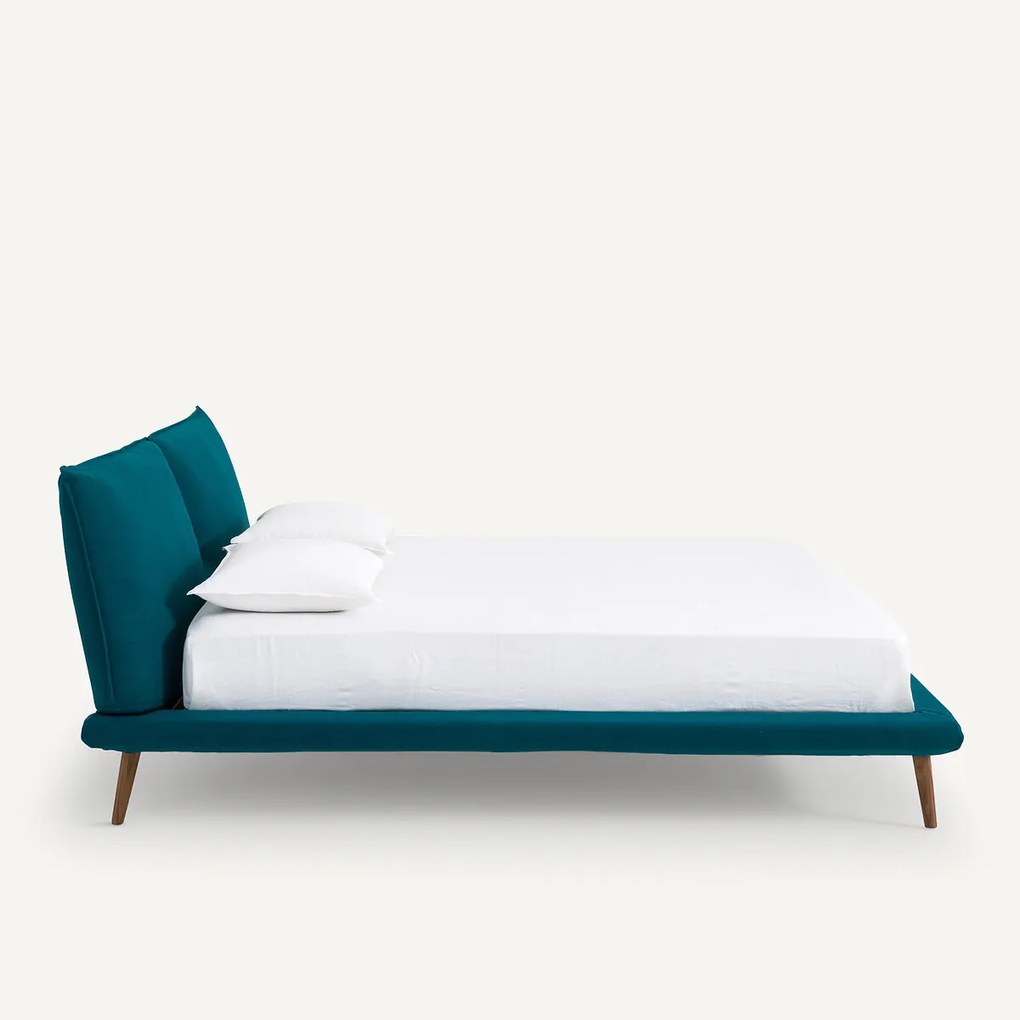 Bed in linnen zonder bedbodem, Aurore design E. Gallina