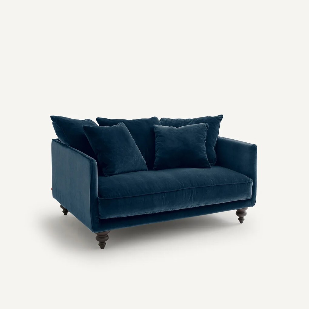 2-zits fluwelen bank, Lazare