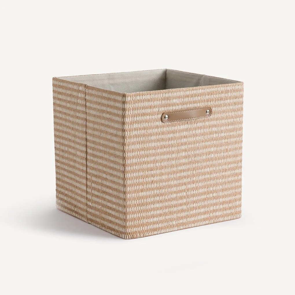 Kubusvormige mand van gevlochten papier, Osha