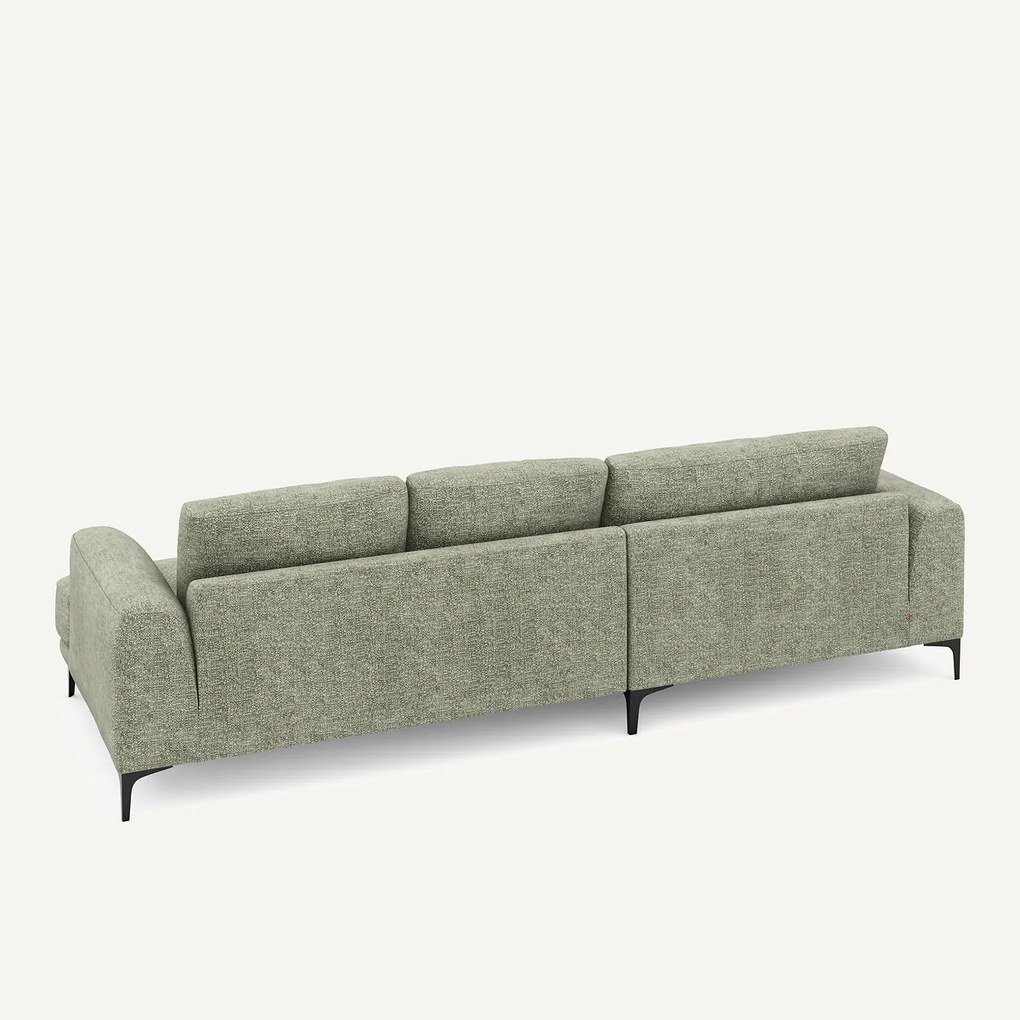 XL hoekbank links van stevig katoen, MARSILE