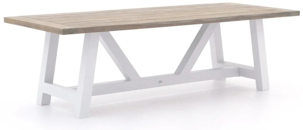 Tuin eettafel Bellagio  | Rechthoekig  | Tuintafel Teakhout | 260x100cm | 6 personen | Kees Smit Tuinmeubelen