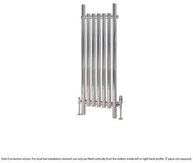 Eastbrook Lambourne horizontale radiator 40x120cm 426W chroom