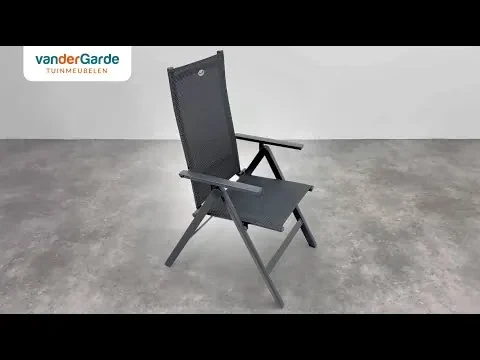 Hartman Napoli/Baltimor 150 cm. verstelbare tuinset - 5-delig
