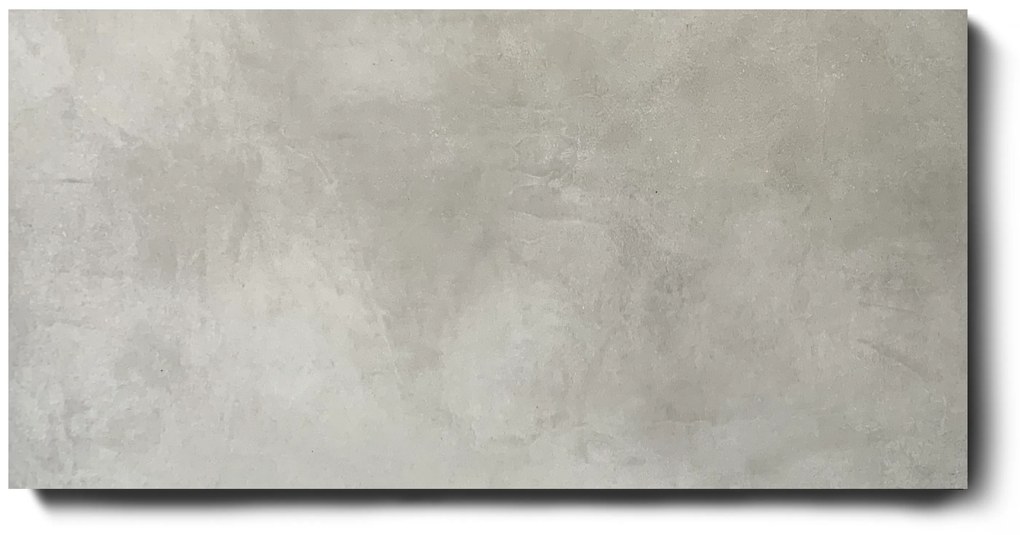 Vloertegel 60x120 Cm Betonlook Licht Grijs DC22