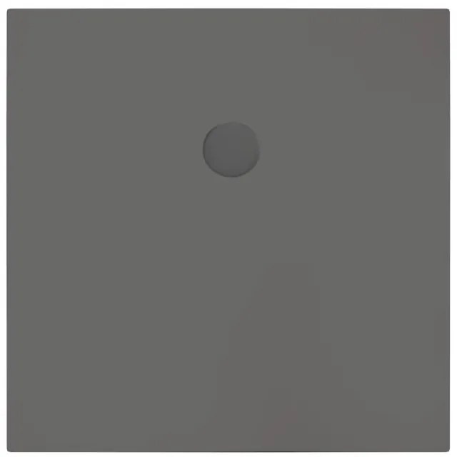 Xenz Flat douchevloer 90x90x4cm antraciet