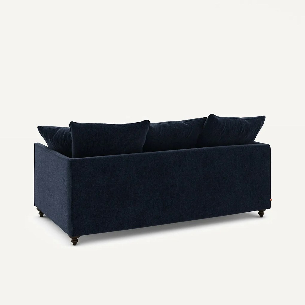 Compacte slaapbank, chenille fluweel, Lazare