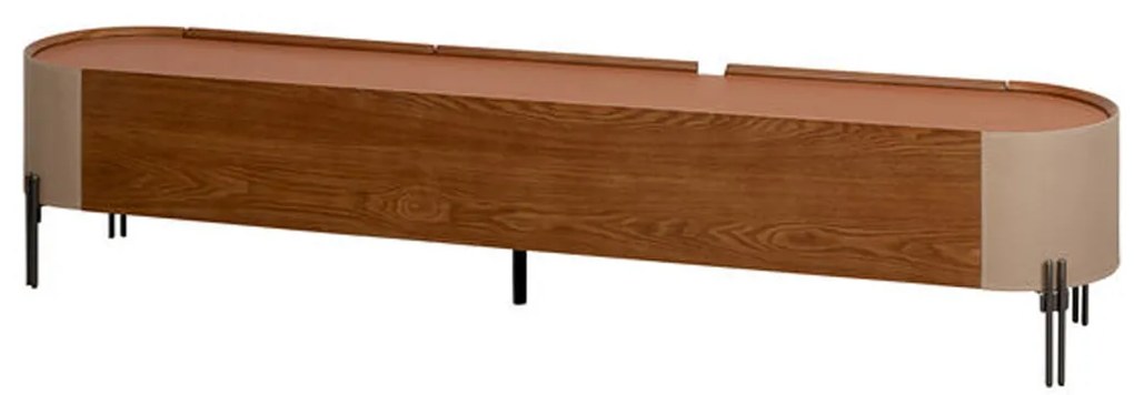 Kare Design Tango Design Tv-meubel Beige Leer - 200x40x41cm.