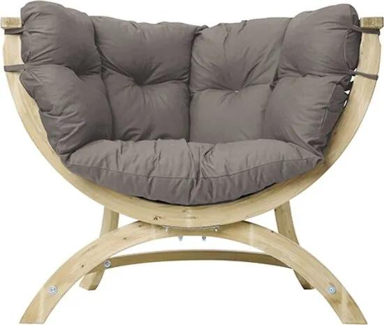 Lounge Stoel Siena Uno Taupe