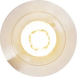 Smart inbouwspot staal rond IP44 incl. Wifi GU10 - Xena