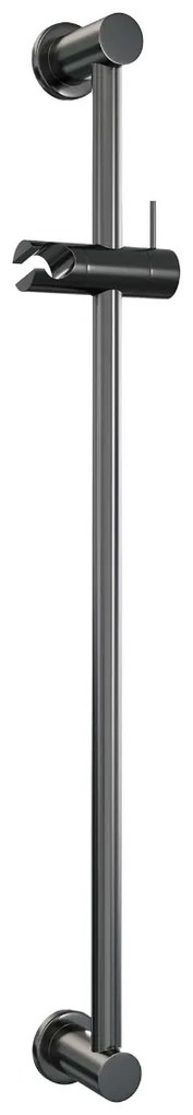 Brauer Gunmetal Edition thermostatische doucheset met glijstang en 3 standen handdouche gunmetal geborsteld PVD