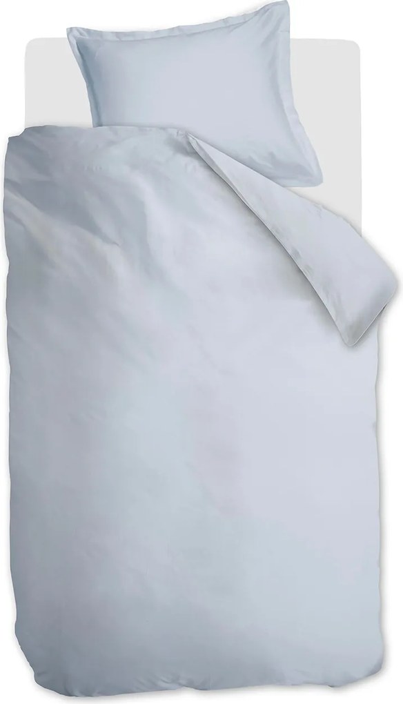 Ambiante Satin Dekbedovertrek Uni Light Blue – Bij Swiss Sense