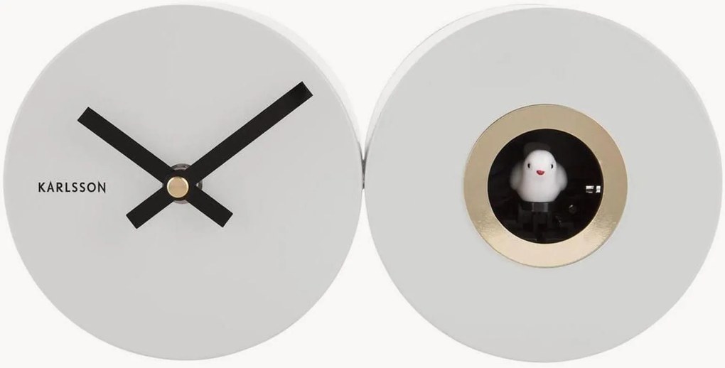 Wandklok Duo