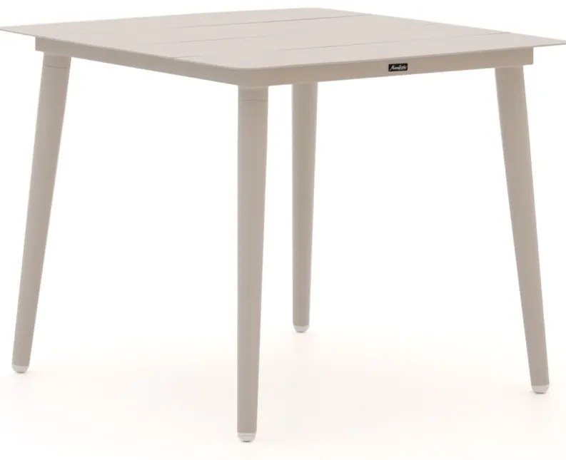 Tuin eettafel Manifesto  | Vierkant  | Tuintafel Aluminium | 90x90cm | 4 personen | Kees Smit Tuinmeubelen