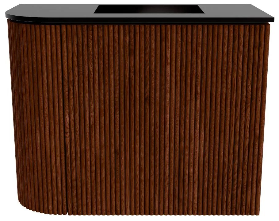 Mondiaz Joya 50cm toiletmeubel ronding links ruby met wastafel faye rechts 1 kraangat urban