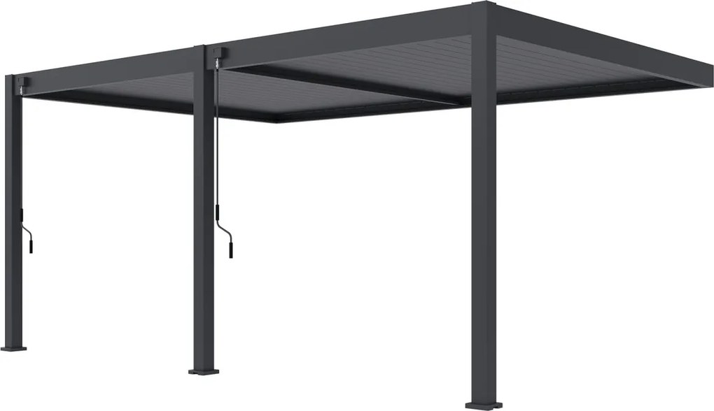 Cedrino Muur Pergola 530x360x255cm | Kees Smit Tuinmeubelen